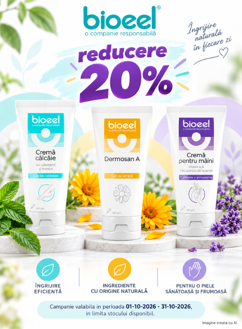 Promotie cu reducere 20% la Bioeel