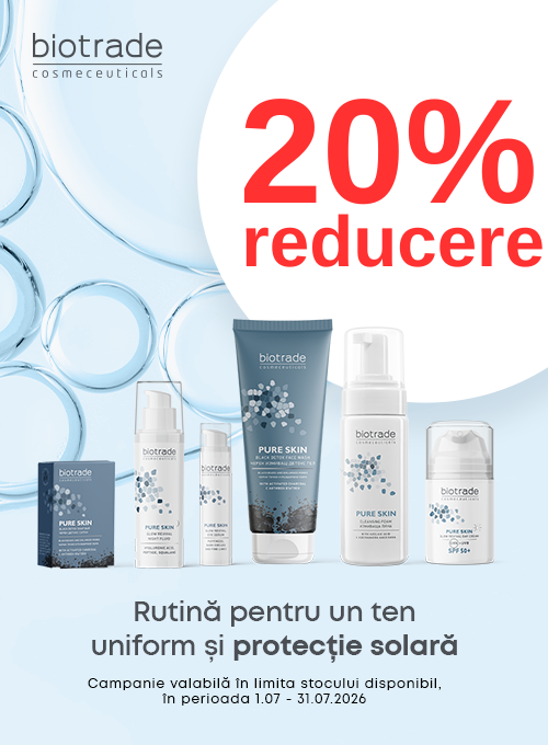 Promotie cu reducere 20% la Biotrade