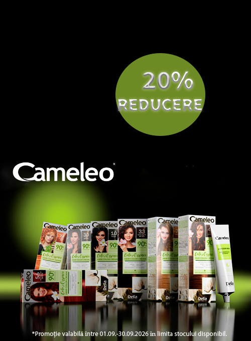 Promotie cu reducere 20% la Cameleo