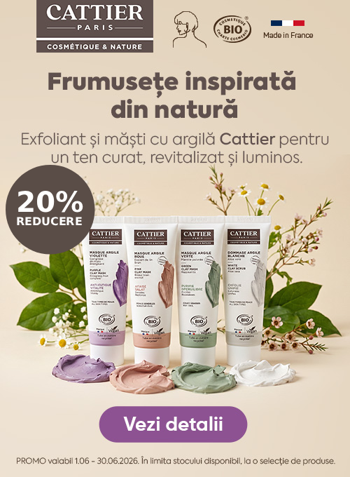 Promotie cu reducere 20% la Cattier
