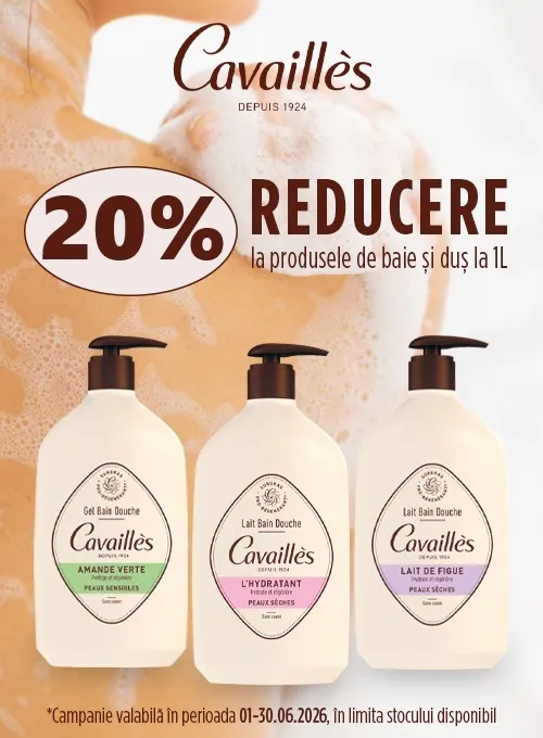 Promotie cu reducere 20% la Cavailles