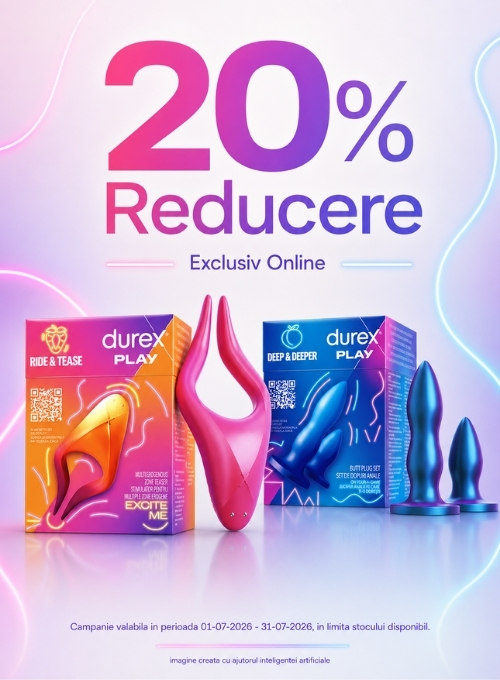 Promotie cu reducere 20% la Durex