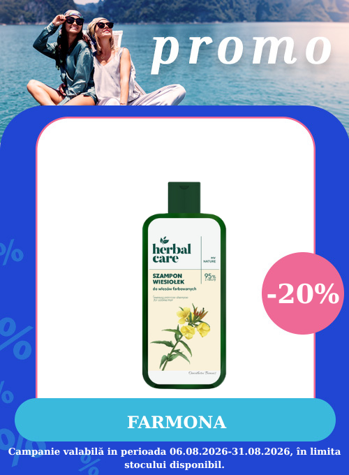 Promotie cu reducere 20% la Farmona