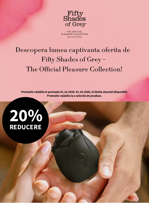 Promotie cu reducere 20% la Fifty Shades of Grey