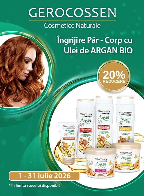 Promotie cu reducere 20% la Gerocossen