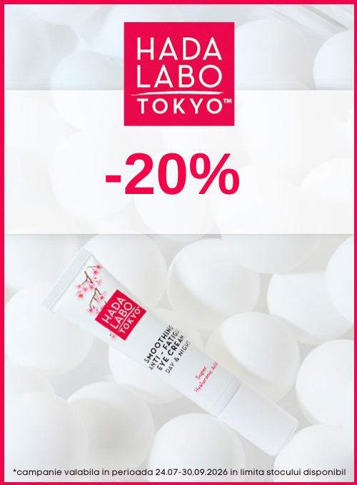 Promotie cu reducere 20% la Hada Labo