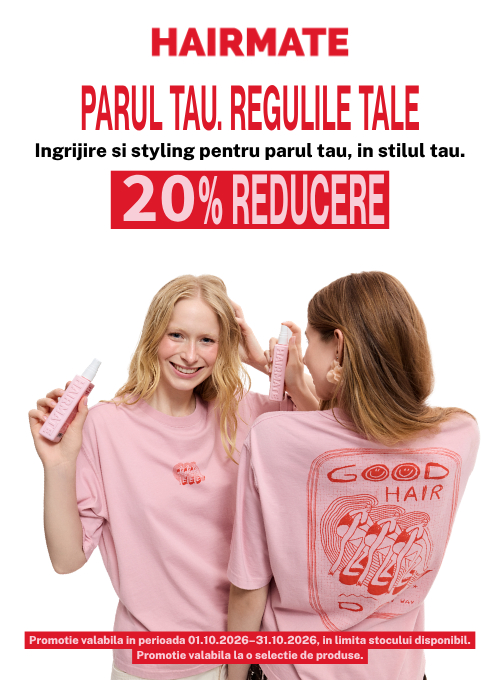 Promotie cu reducere 20% la Hairmate