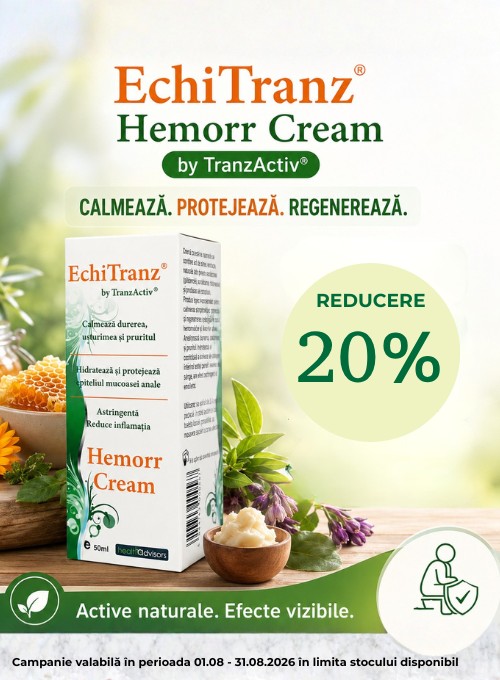 Promotie cu reducere 20% la Health Advisor