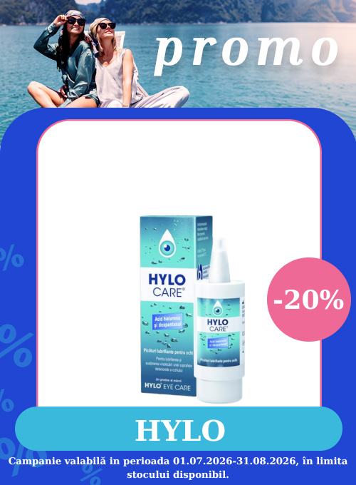Promotie cu reducere 20% la Hylo si Croma pharma