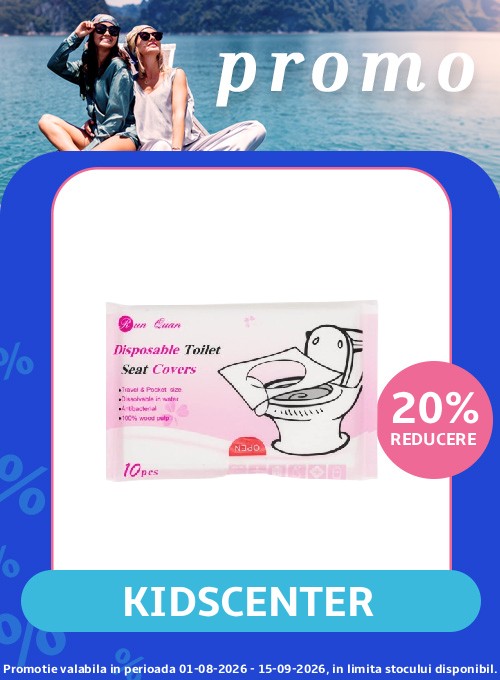 Promotie cu reducere 20% la Kidscenter