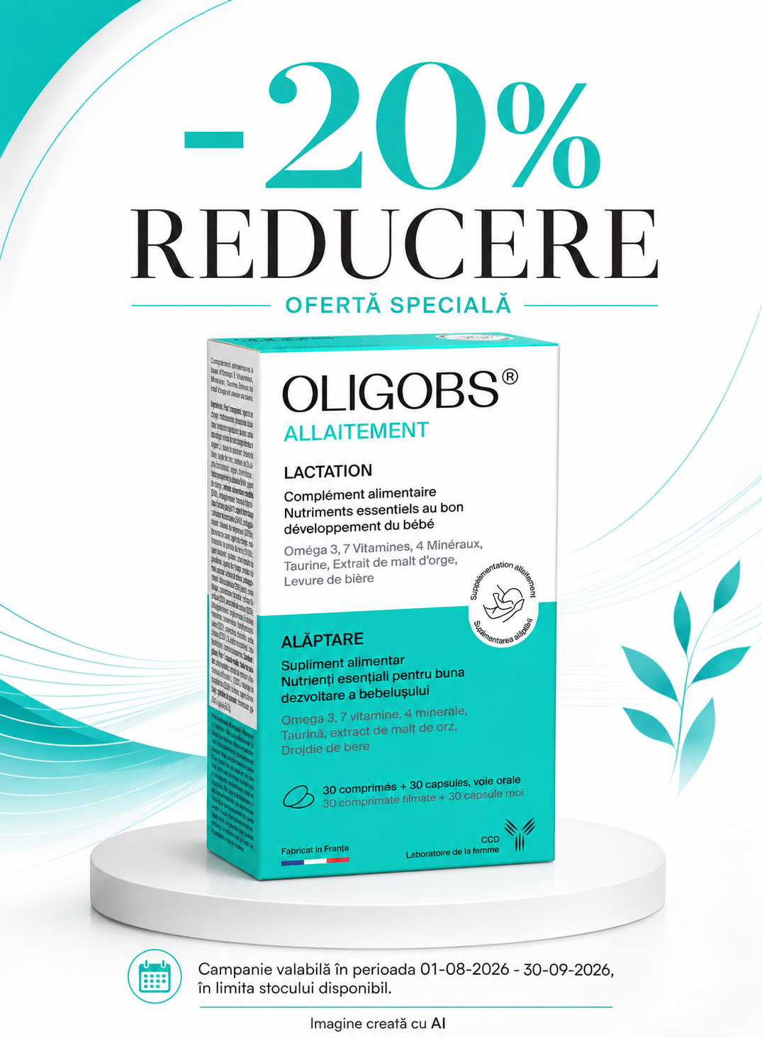 Promotie cu reducere 20% la Laboratoire CCD