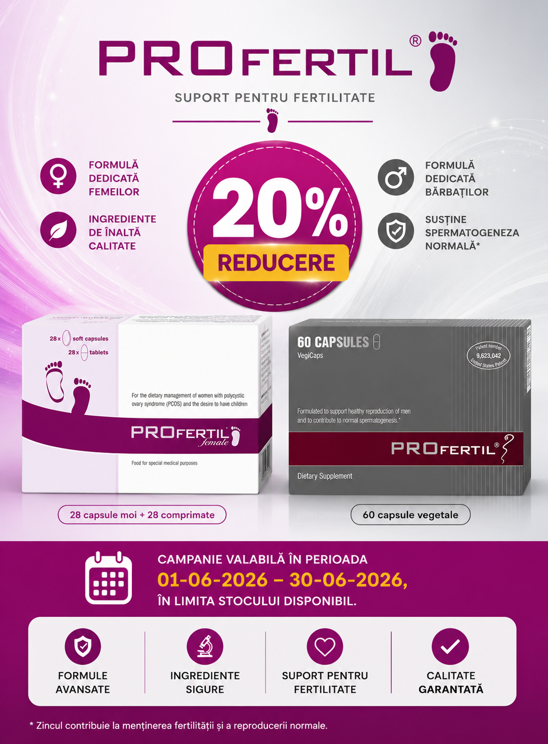 Promotie cu reducere 20% la Lenus Pharma