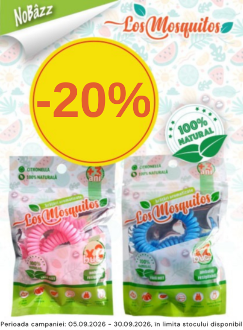 Promotie cu reducere 20% la Los Mosquitos