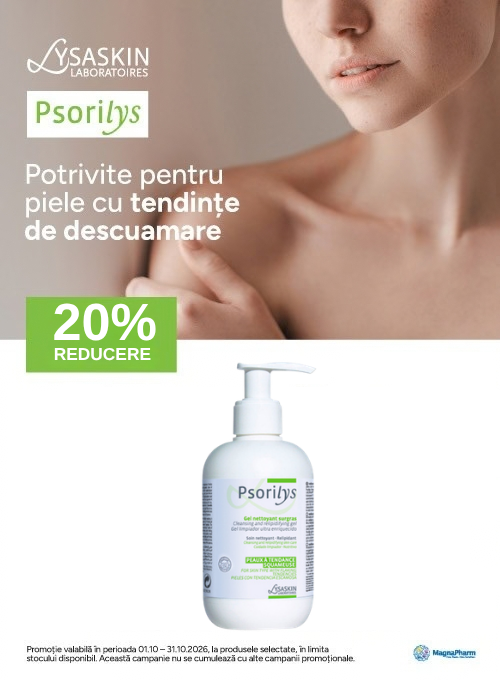 Promotie cu reducere 20% la Lysaskin