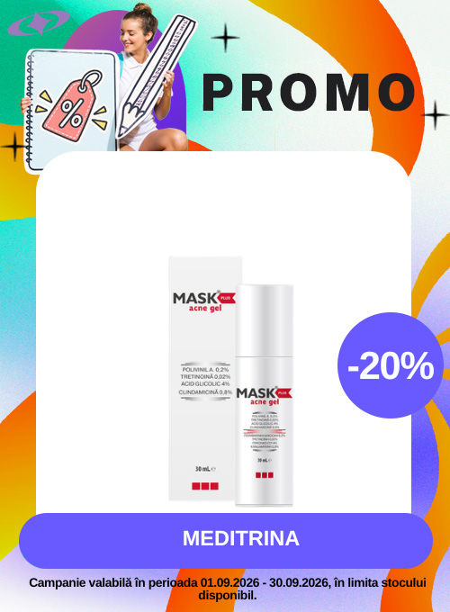 Promotie cu reducere 20% la Meditrina