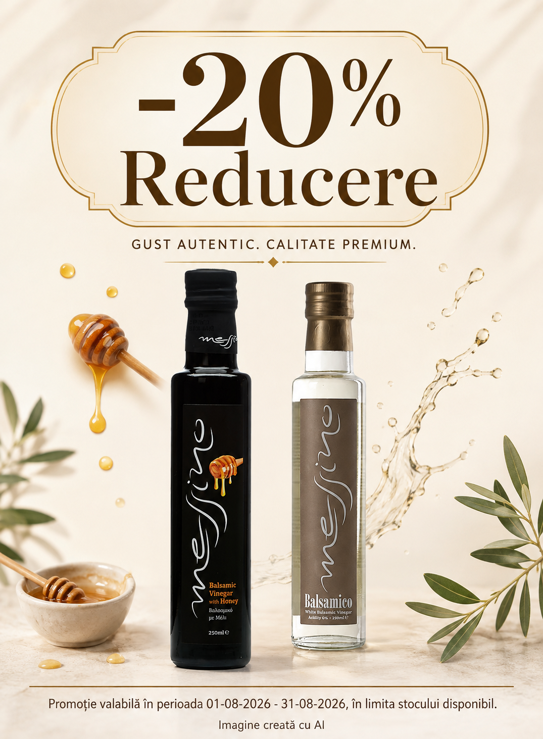 Promotie cu reducere 20% la Messino