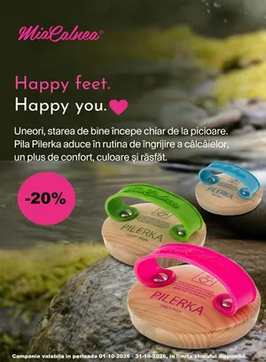 Promotie cu reducere 20% la MiaCalnea