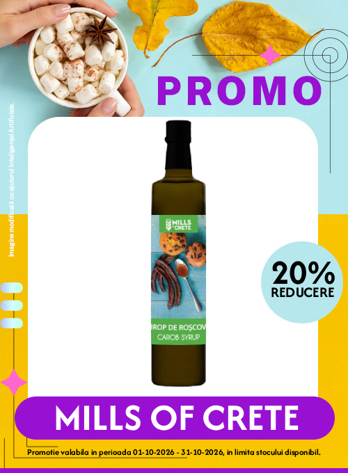Promotie cu reducere 20% la Milles of Crete