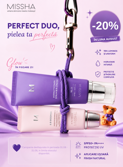Promotie cu reducere 20% la Missha
