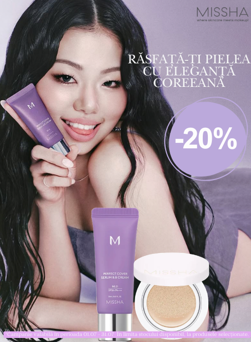 Promotie cu reducere 20% la Missha
