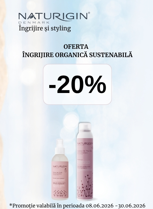 Promotie cu reducere 20% la Naturigin