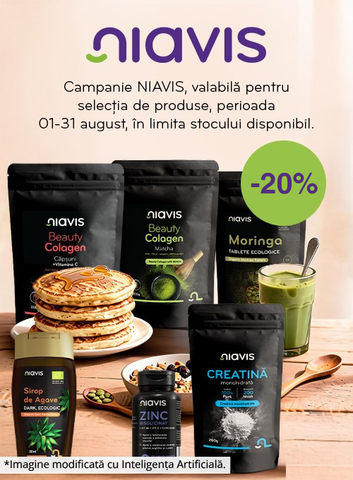 Promotie cu reducere 20% la Niavis