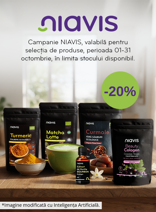 Promotie cu reducere 20% la Niavis