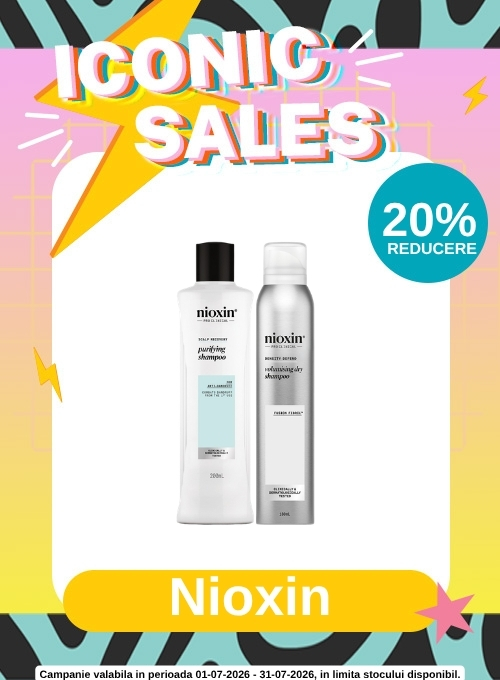 Iconic Sales cu reducere 20% la Nioxin