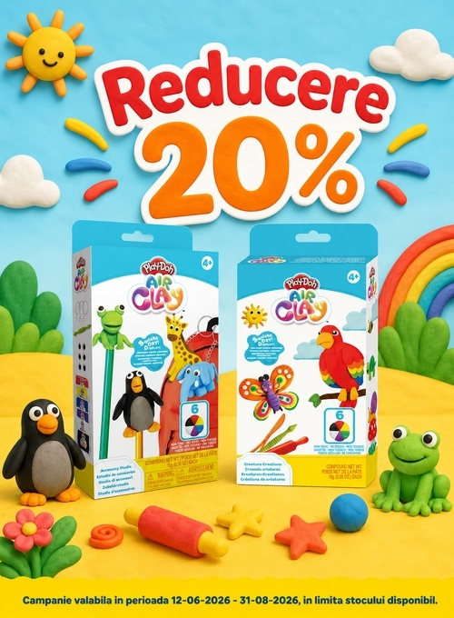 Promotie cu reducere 20% la Play Doth