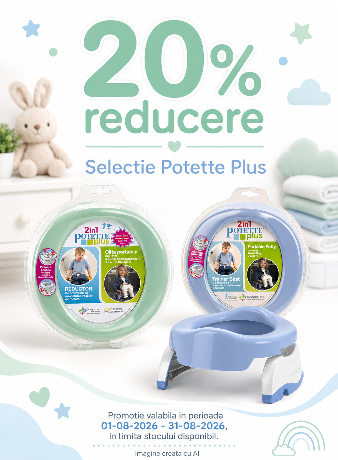 Promotie cu reducere 20% la Potette