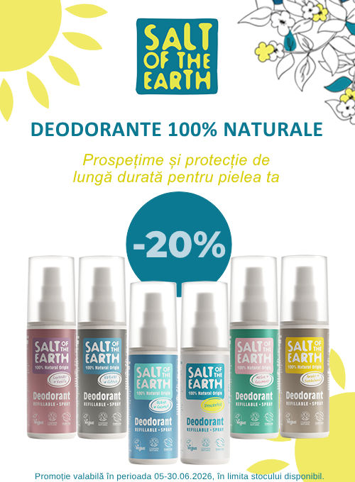 Promotie cu reducere 20% la Salt Of The Earth