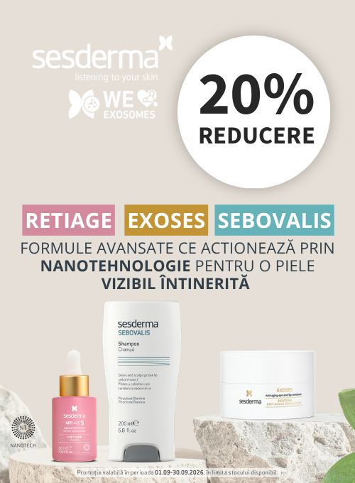 Promotie cu reducere 20% la Sesderma