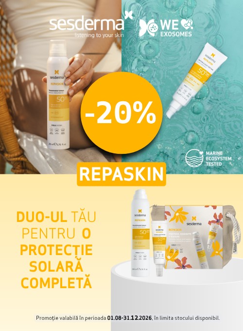 Promotie cu reducere 20% la Sesderma