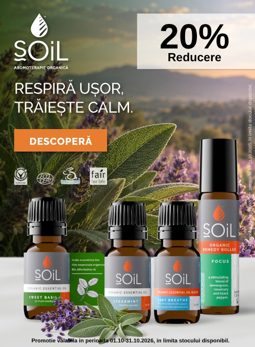 Promotie cu reducere 20% la Soil