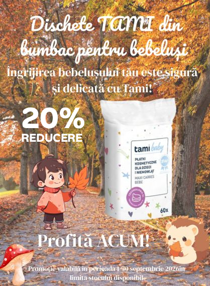 Promotie cu reducere 20% la Tami
