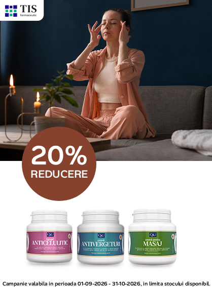 Promotie cu reducere 20% la Tis Farmaceutic