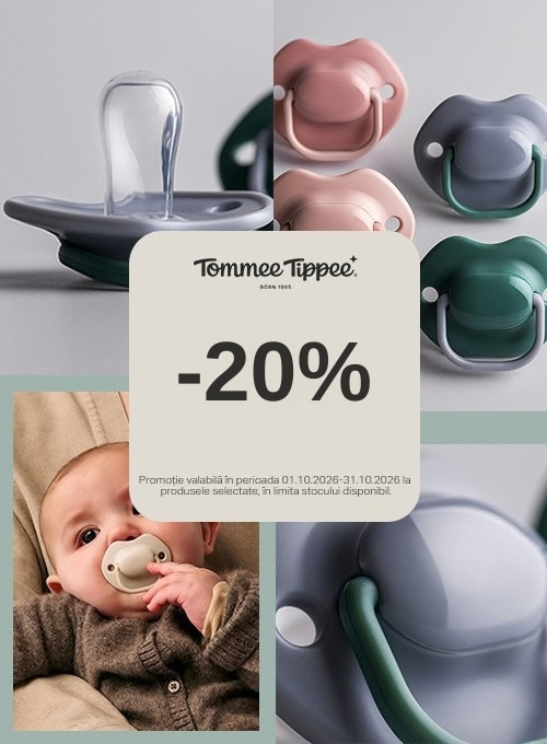 Promotie cu reducere 20% la Tommee Tippee
