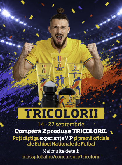 Promotie cu reducere 20% la Tricolorii