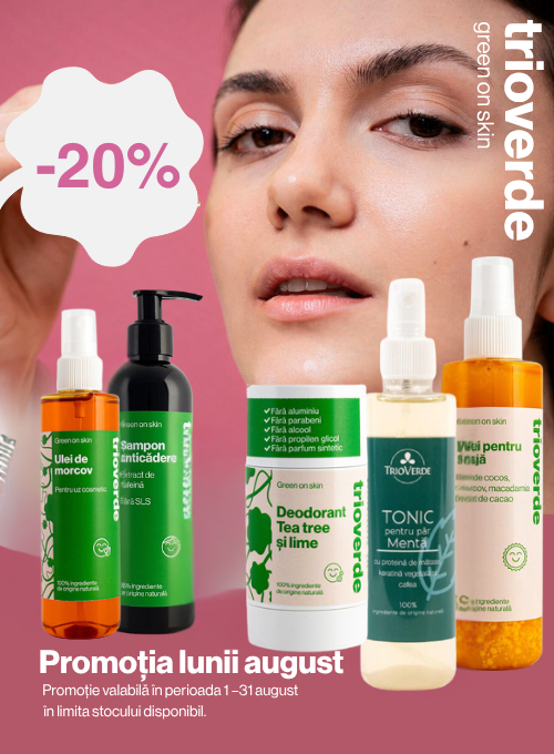 Promotie cu reducere 20% la TrioVerde