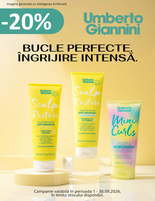 Promotie cu reducere 20% la Umberto Giannini