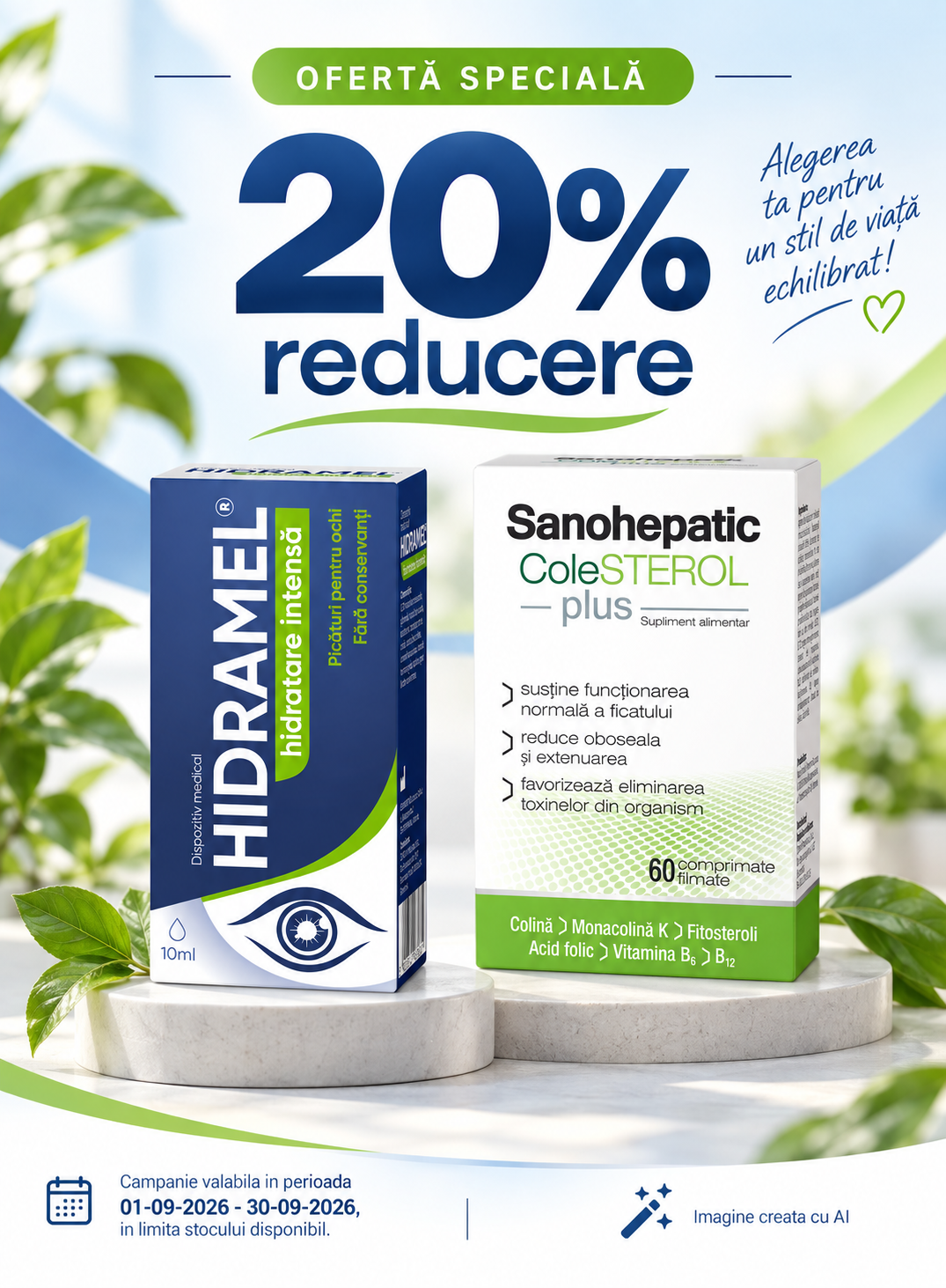 Promotie cu reducere 20% la Zdrovit