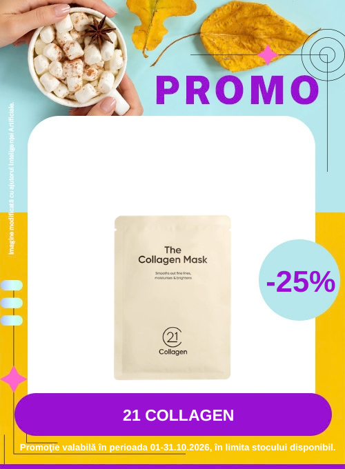 Promotie cu reducere 25% la 21Collagen