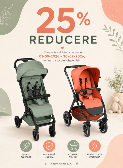 Promotie cu reducere 25% la ABC Design
