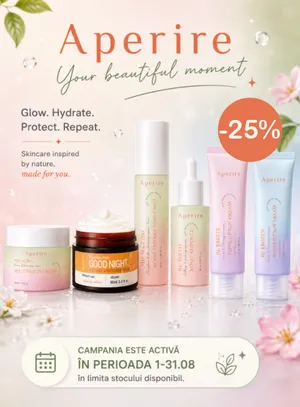 Promotie cu reducere 25% la Aperire