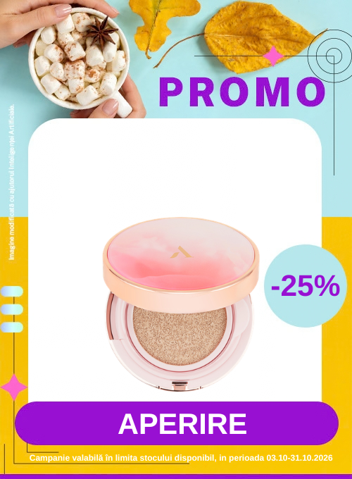 Promotie cu reducere 25% la Aperire