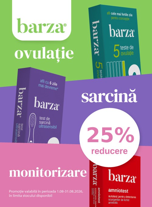 Promotie cu reducere 25% la Barza