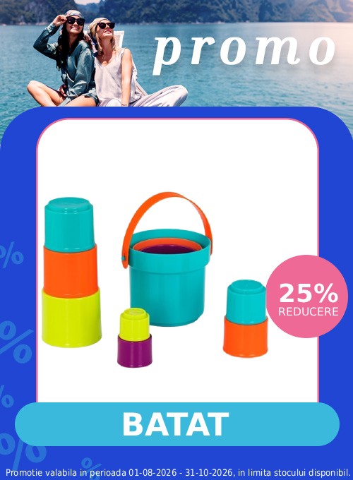 Promotie cu reducere 25% la Battat