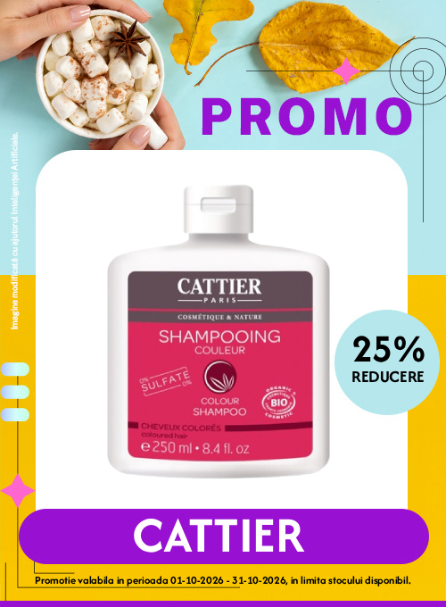Promotie cu reducere 25% la Cattier
