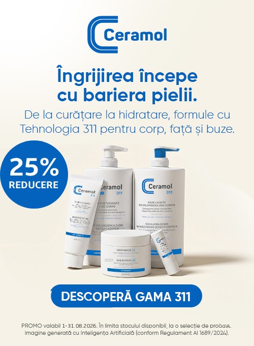 Promotie cu reducere 25% la Ceramol