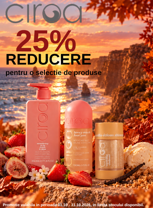 Promotie cu reducere 25% la Ciroa